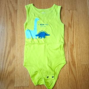 Carter's 24M Green Bodysuit